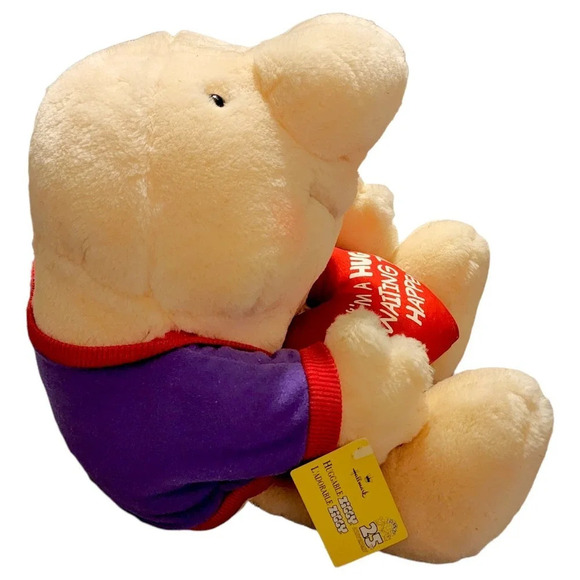 1995 Hallmark Cards Ziggy Heart Hug Waiting Valentine's Day Plush Cartoon New - Picture 2 of 6